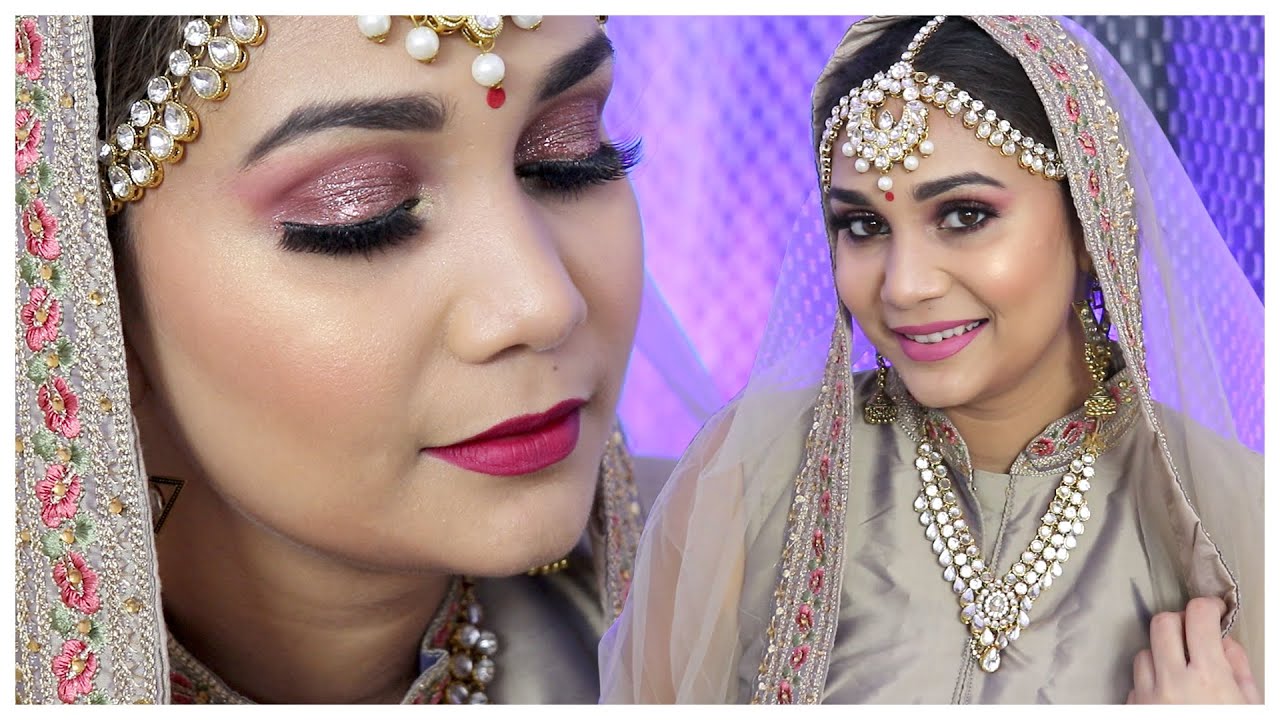 Easy Bridal Makeup Look | Bridal Make Over Using Affordable Makeup Products | Nidhi Katiyar