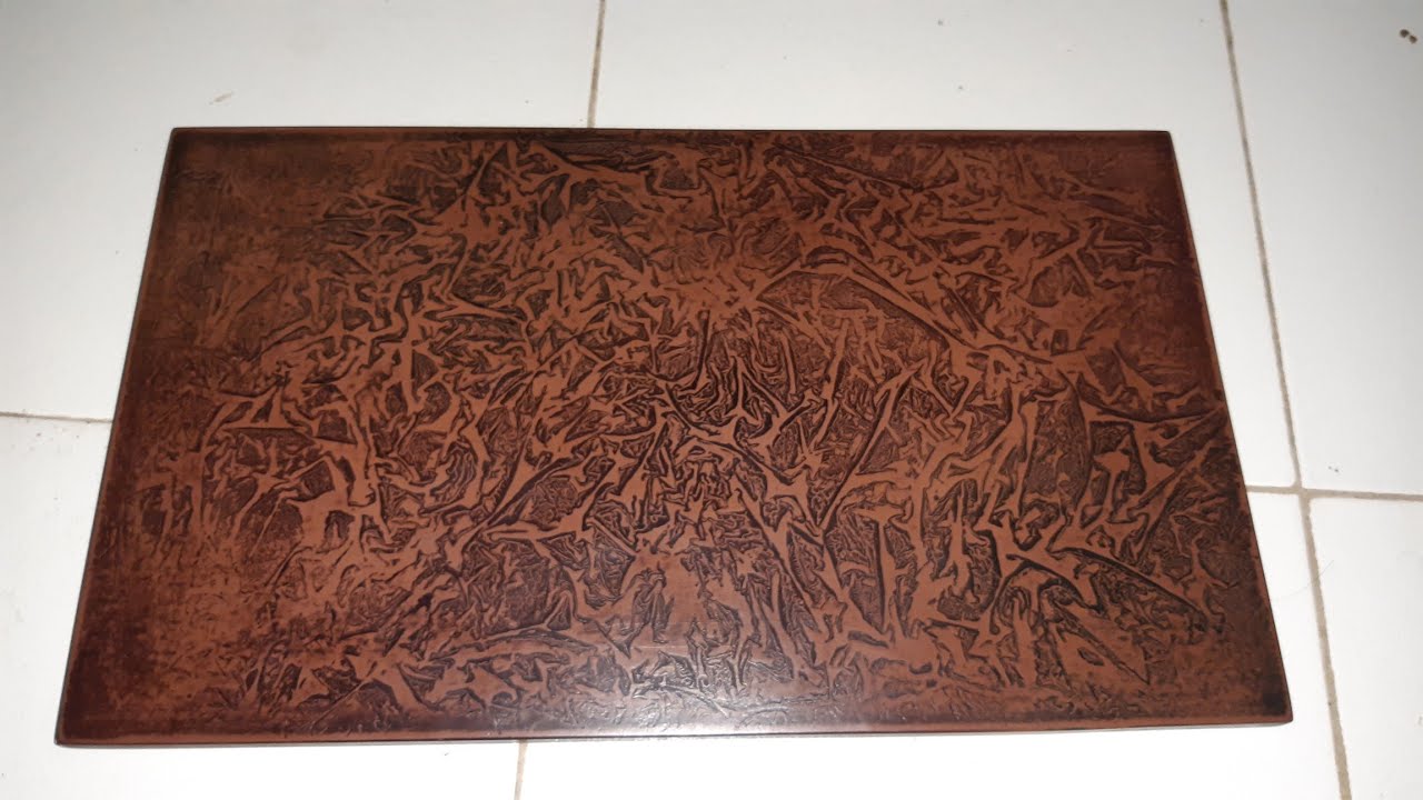 Técnica de como pintar imitación cuero en MDF