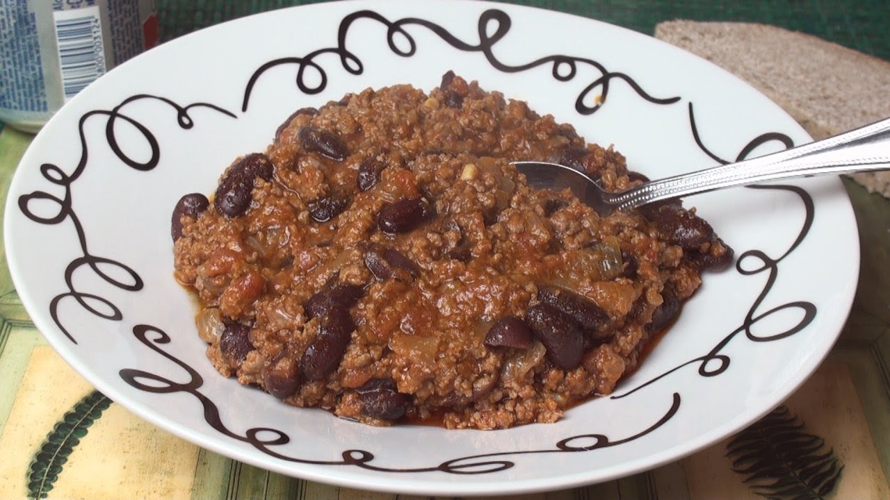 Chili Con Carne Recipe for Students