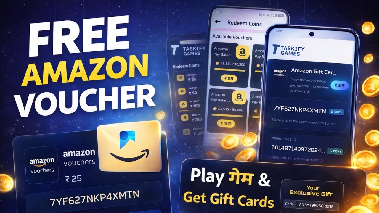 Free Amazon Gift Card (Reward Beast App) | Amazon Gift Voucher App 2026 | Amazon Pay Voucher