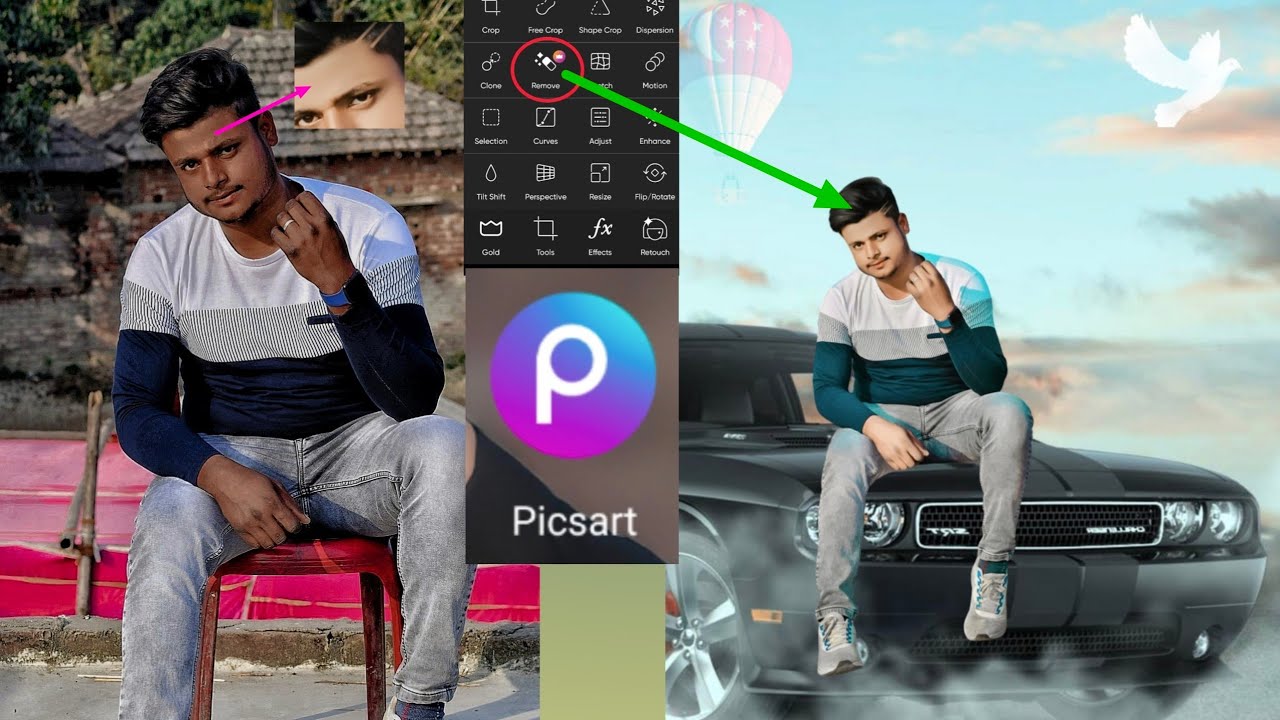 CB Photo Editing |PicsArt CB Editing New Trick 2023 | PicsArt se CB photo editing kaise kare