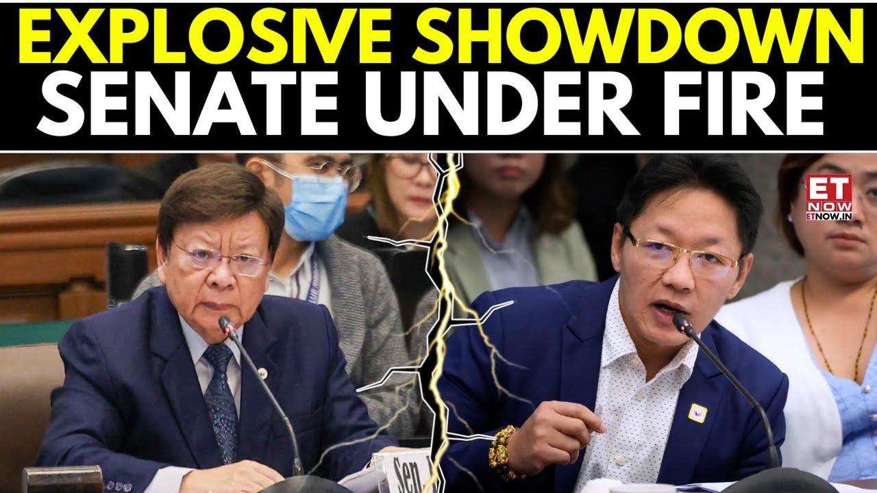Philippines Senate Live: Jaw-Dropping Outburst SHAKES Senate | Watch What Happens Next | ET Now