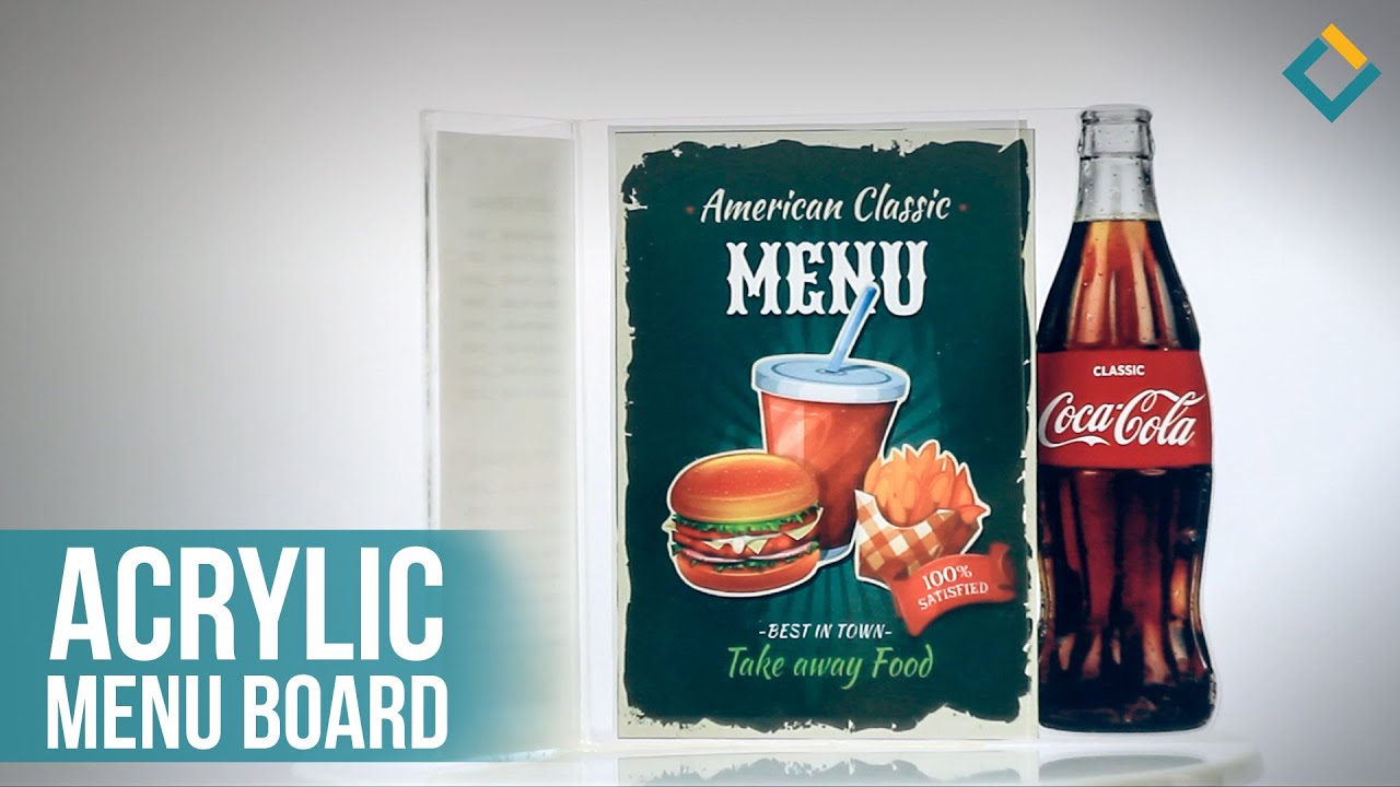 Custom Menu Board Making Process | Custom Acrylic Signs For Business