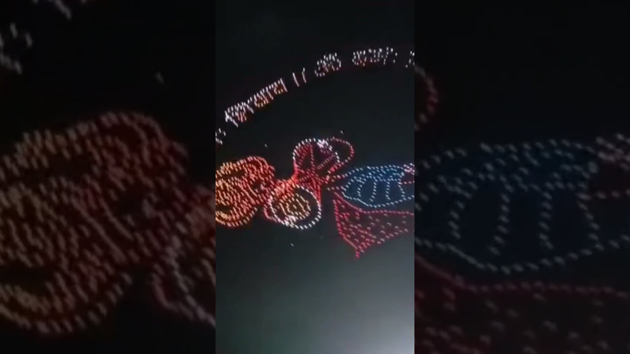 best drone show At Somnath temple