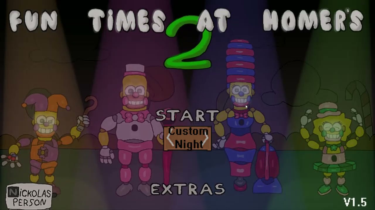 Fun Times At Homer's 2 (v1.5) MAX POWER Time COMPLETE