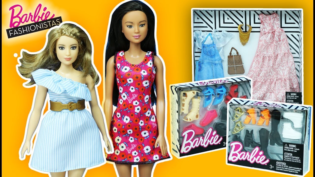 Barbie Fashionistas Bebeği Kıyafet Deniyor | Barbie Fashionistas Doll Trying Outfit