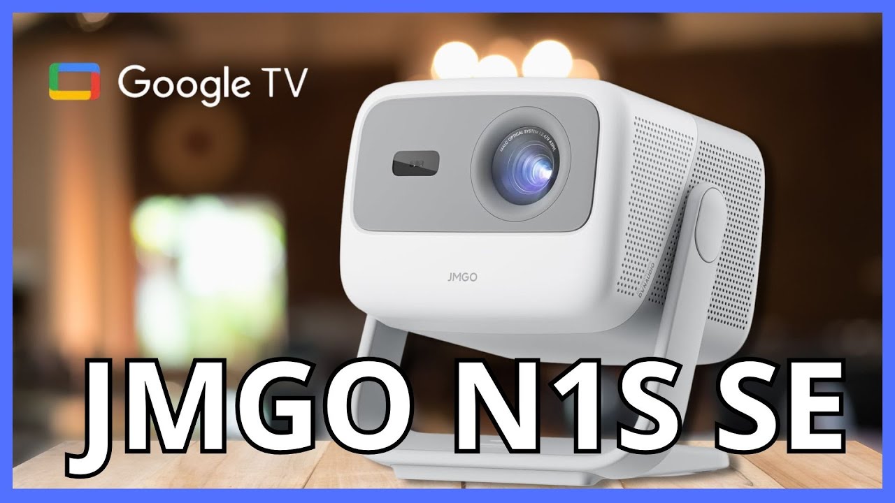 JMGO N1S SE - Laser Projector with Google TV that will replace your TV!