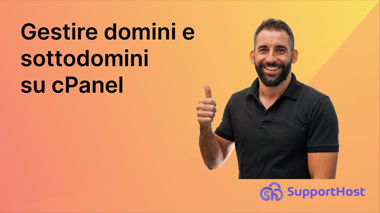 Come gestire domini e sottodomini
