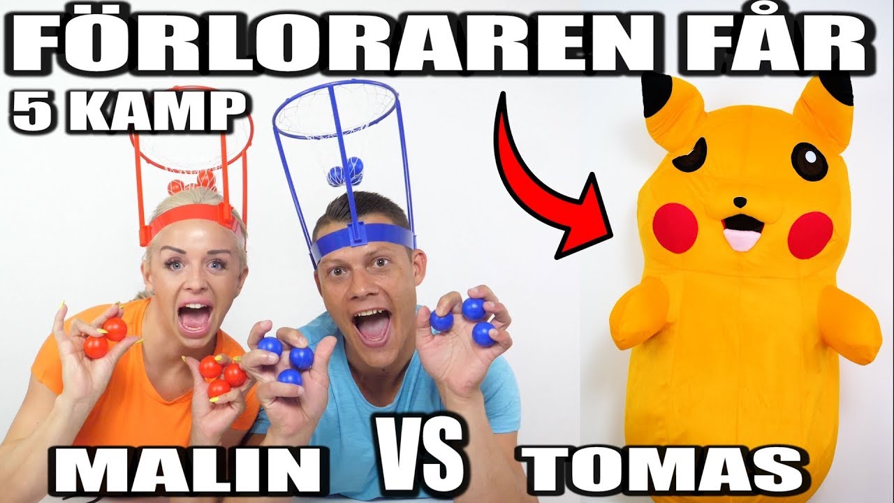 5 KAMP TOMAS VS MALIN *FÖRLORAREN SPENDERAR 24H i*