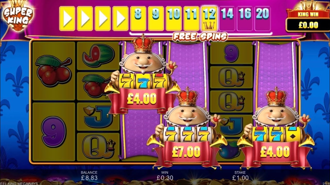 Reel King Megaways - Bonus with 14 Free Spins on &pound;1 Stake - Guess the result?