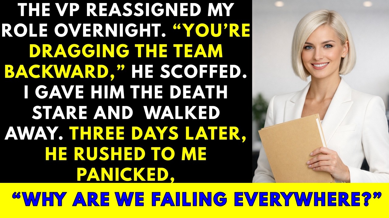 The VP reassigned my role overnight..... - Revenge Story
