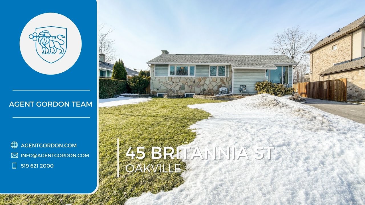 Oakville Real Estate | 125 Ringwood Rd | Agent Gordon Team