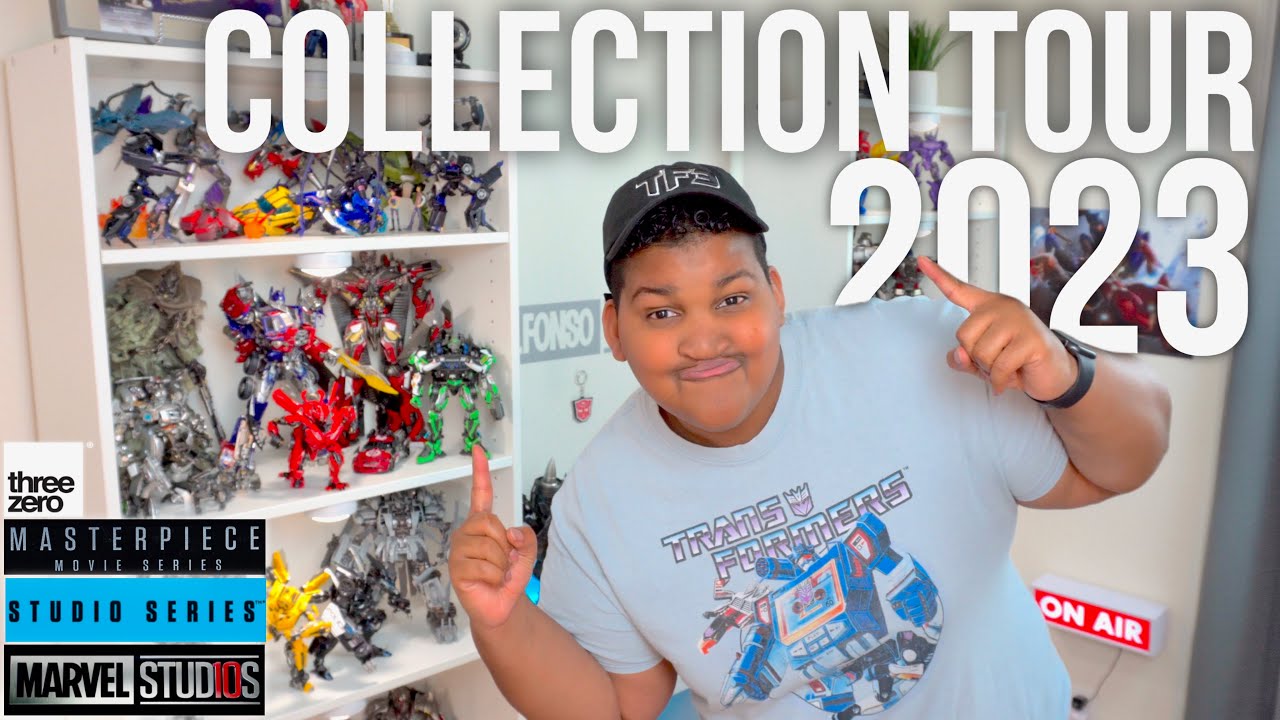 My TRANSFORMERS Collection Display TOUR 2023! | Studio Series + Upscaled + ThreeZero!