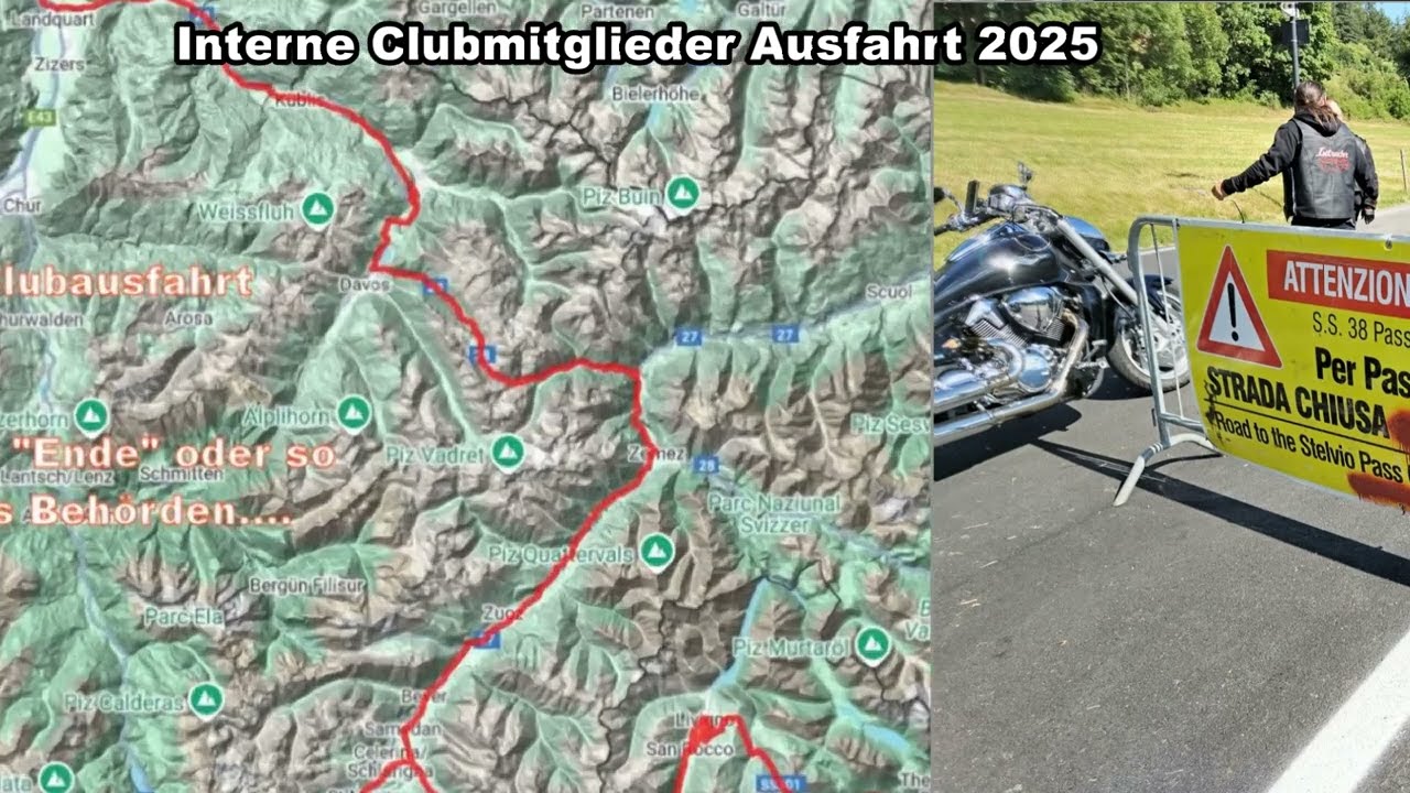 Intruder-Club Schweiz 208. Ausfahrt Tag2 ICS-Mitgliederausfahrt 2025