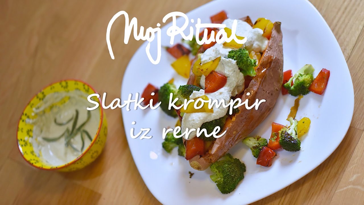 Punjeni batat pečen u rerni | Moj ritual Recepti