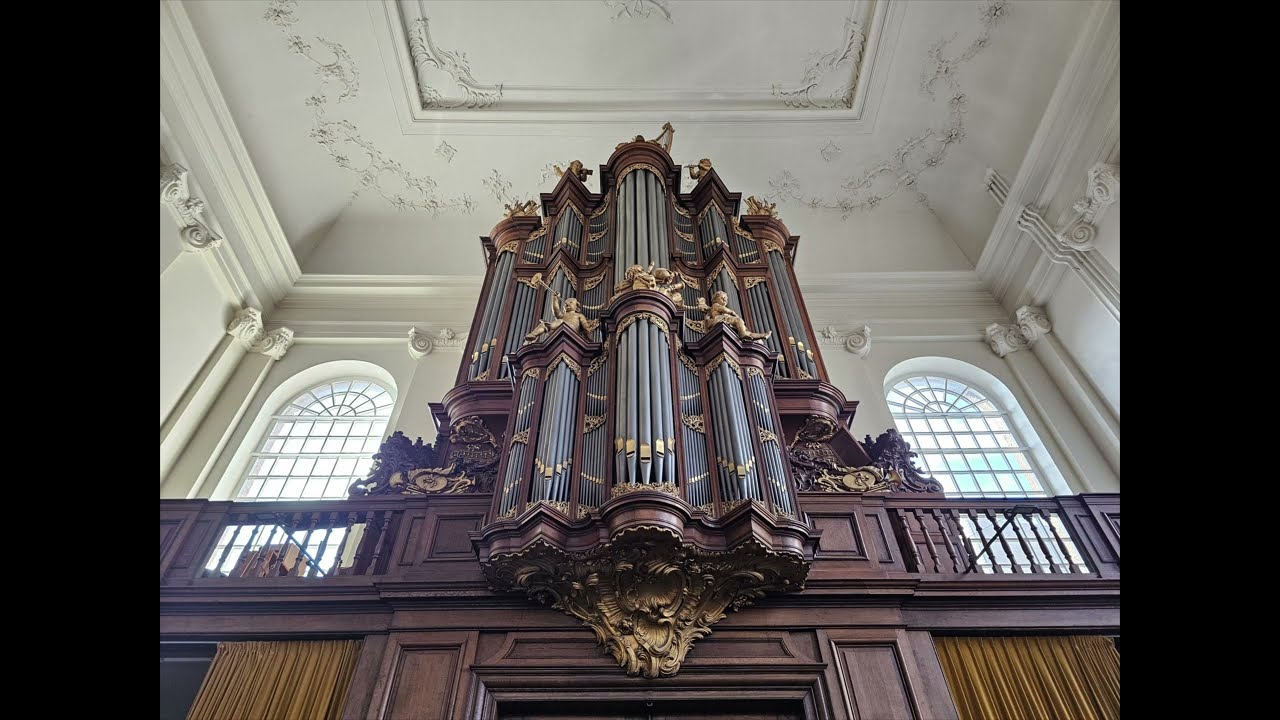 Dick Sanderman | Psalm 56 | Gerard Adriaanse | Bätz orgel Evangelisch Lutherse Kerk Den Haag
