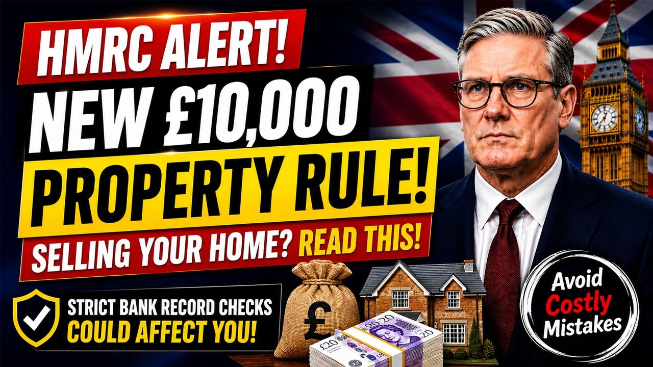 💰 HMRC&rsquo;s &pound;10,000 Property Tax Rule Explained &mdash; UK Homeowners Could Be Shocked!