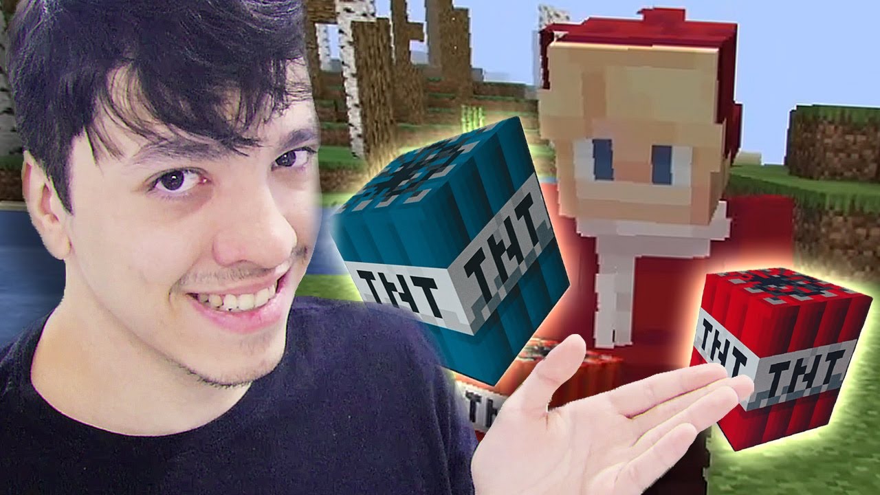 Testando as TNTs mais absurdas do Minecraft.. (ft. @G0ularte )