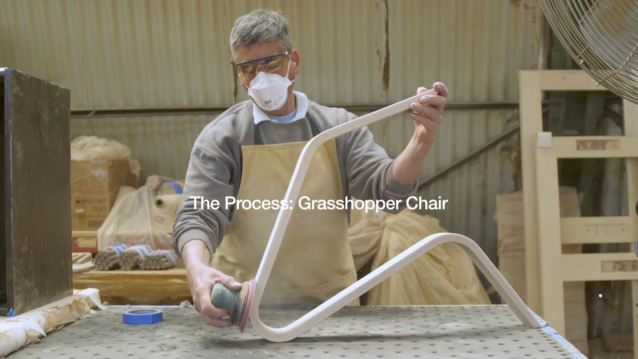 Modernica® Grasshopper Chair Process