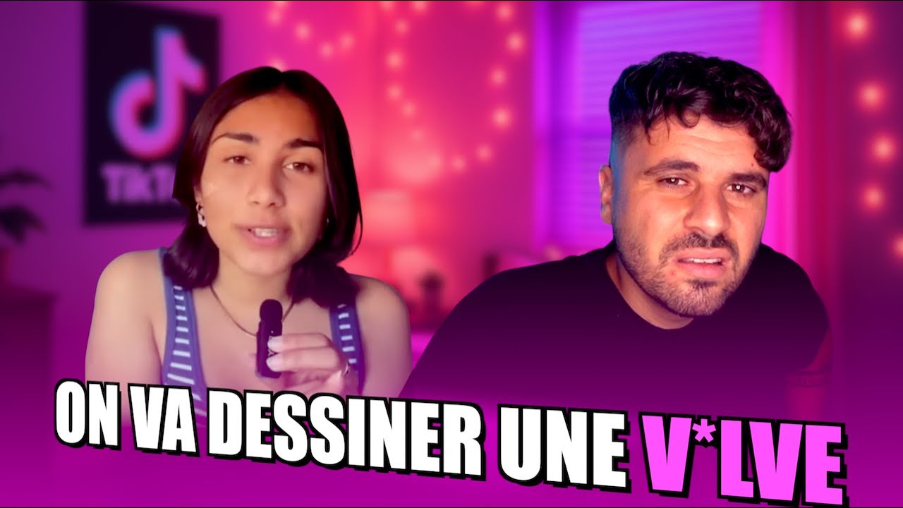 ELLE NOUS APPREND à dessiner une VULVE !? (Féminisme tiktok)