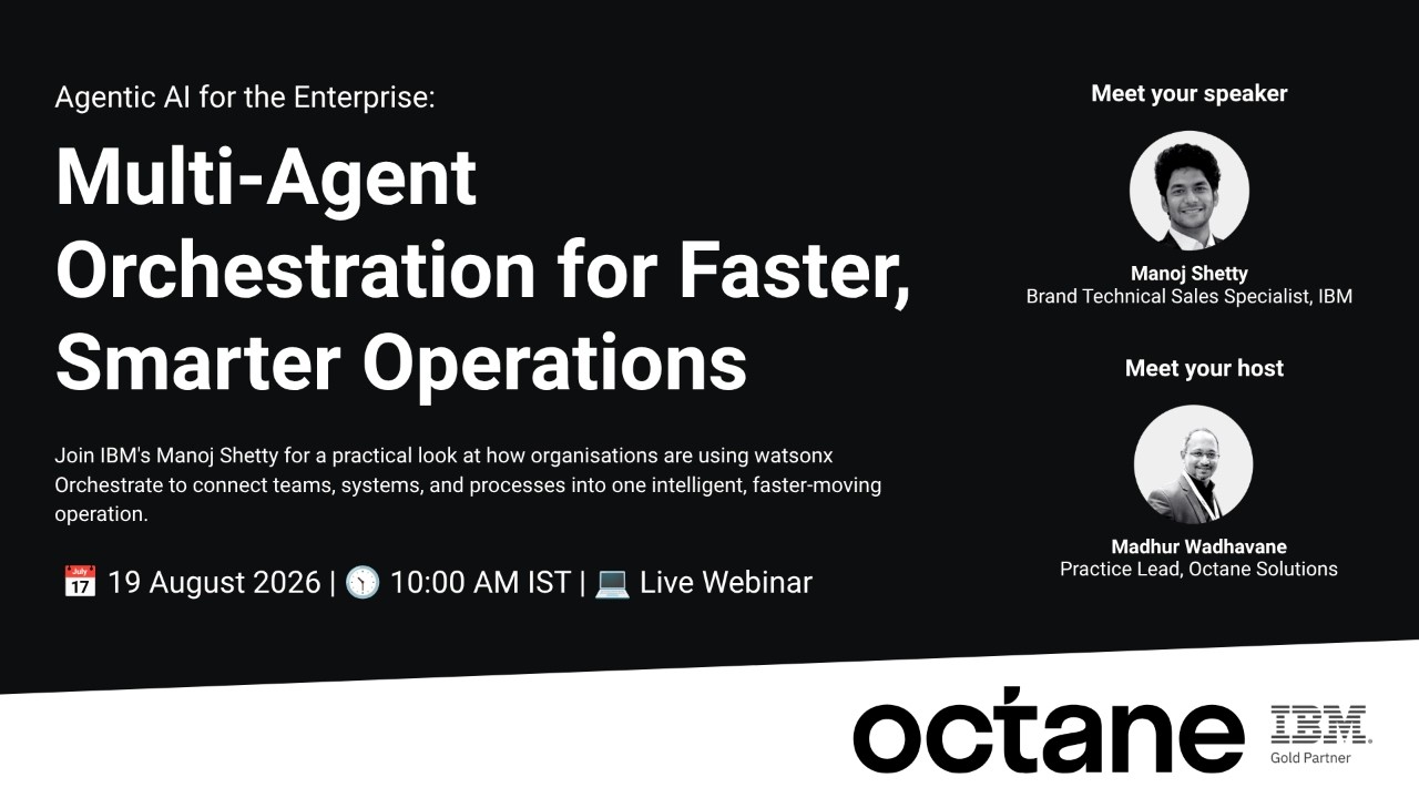 Agentic AI for the Enterprise: Multi-Agent Orchestration for Faster, Smarter Operations