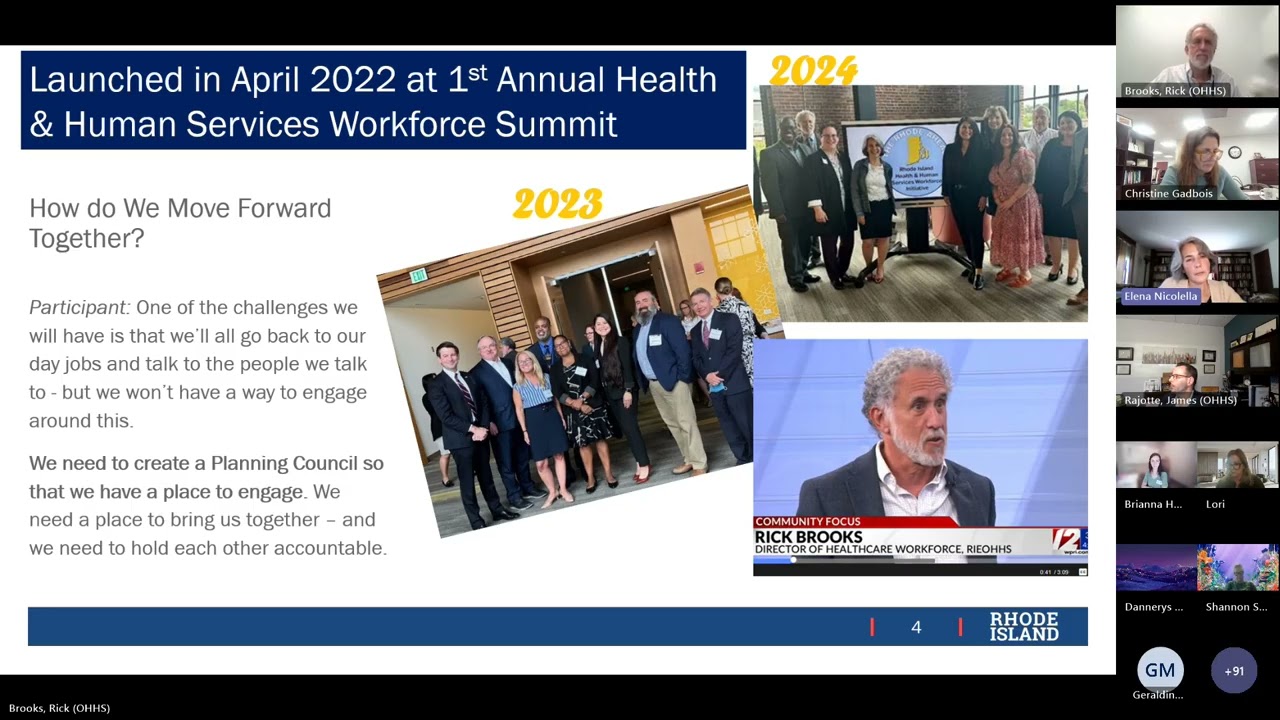 Healthcare Workforce Planning Stakeholder Update Meeting 10/6/2025