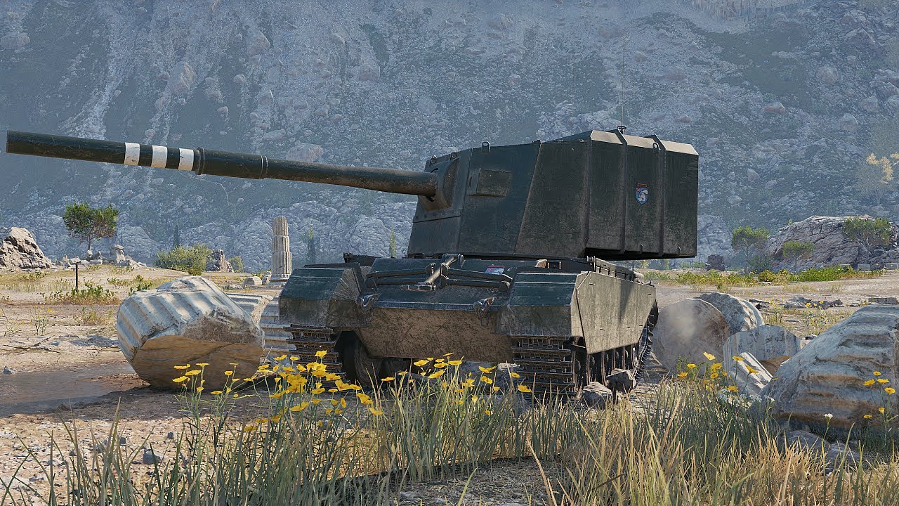 FV4005 Stage II x2: Пушка, рвущая сталь как бумагу • World of Tanks
