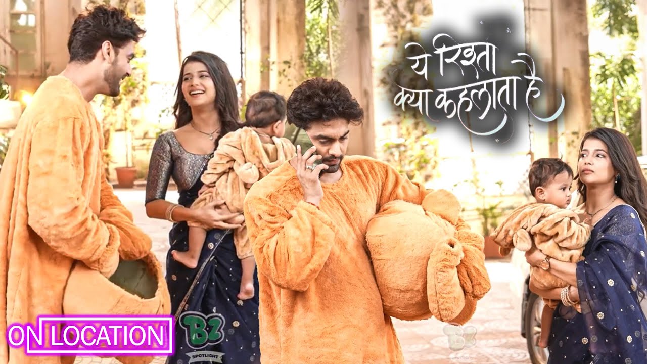 YRKKH | Armaan ने दिया Abhira को Suprise , बना Teddy , किया Enjoy  | On Location
