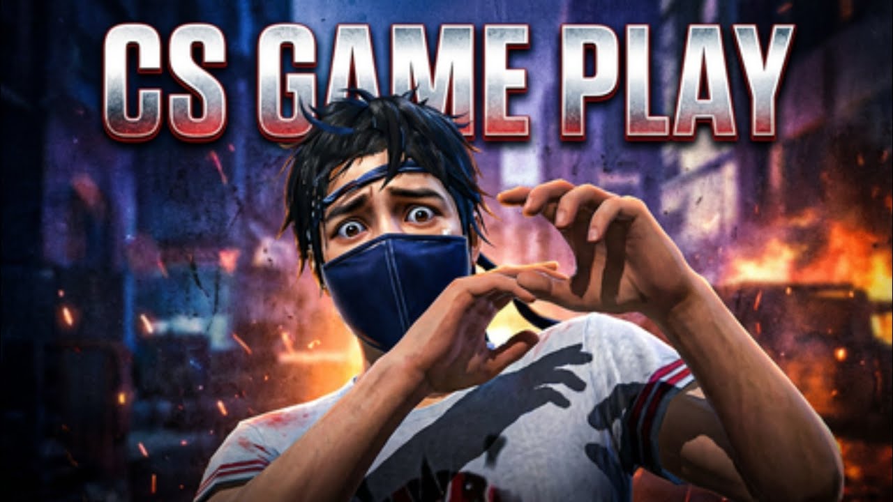 free fire max live🔴 streem 😱😱😱cs rank game play😰😱😱