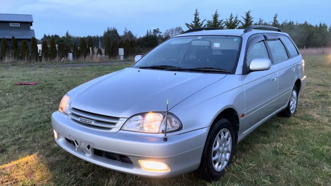 2000 Toyota Caldina G AWD 2.0L 3SFE RHD JDM auction grade 4B 