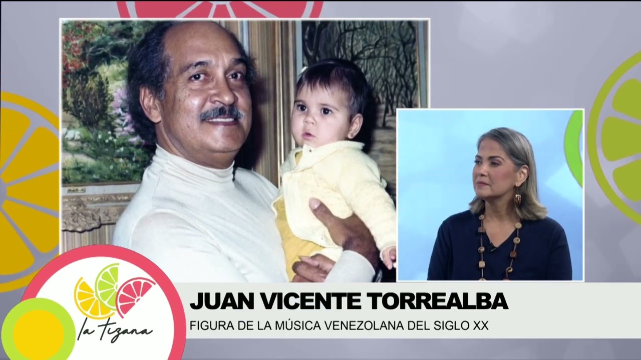 Annaé Torrealba homenaje a su abuelo, Juan Vicente Torrealba
