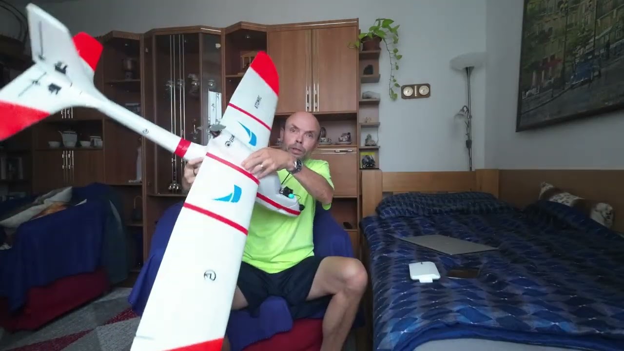 Matek H743 WLITE testování funkcí