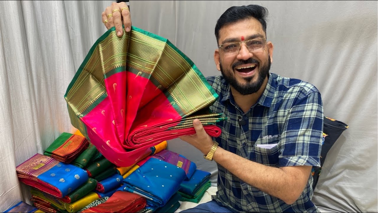 Satin Silk Collection Live streaming of Paithani Duniya