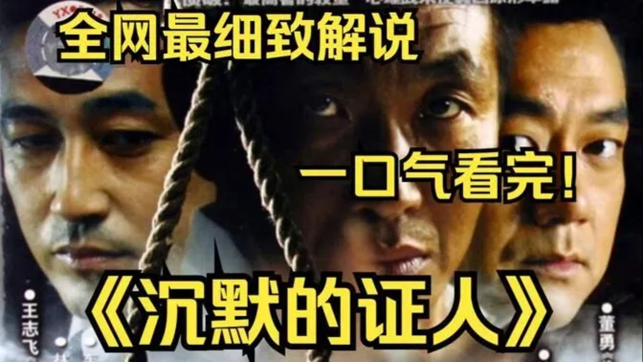 【追剧】一口气看完《沉默的证人》，国内首部犯罪心理题材剧，胆小慎入！高智商犯罪与刑警之间的智慧博弈！