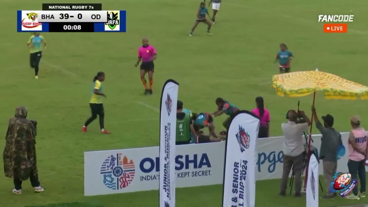 Bihar vs odisha women's junior rugby matches 2024