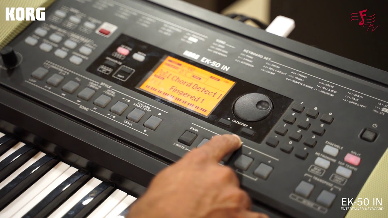 Korg EK50 IN  - Setting (Global)