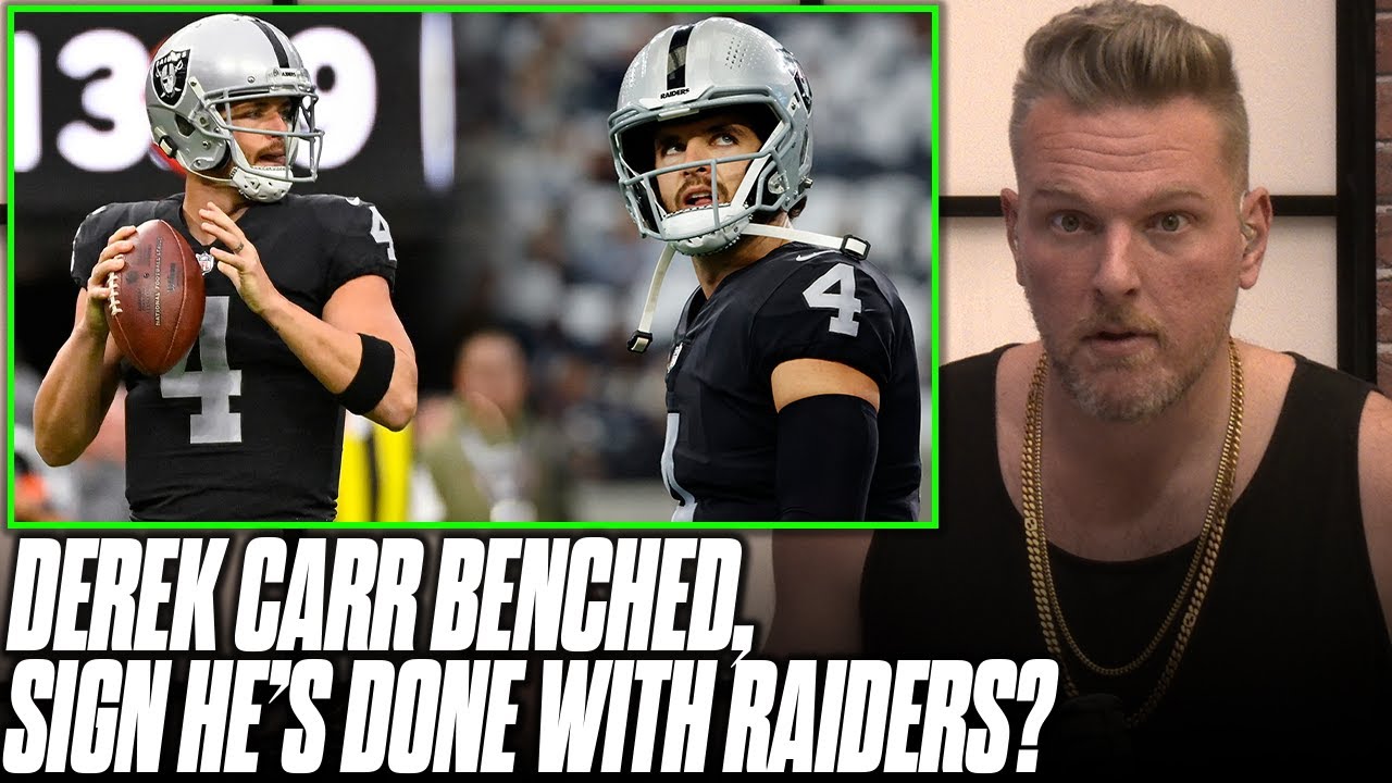 Is Derek Carr Done With Raiders? Carr Benched For Rest Of Season, Jarrett Stidham Will Start