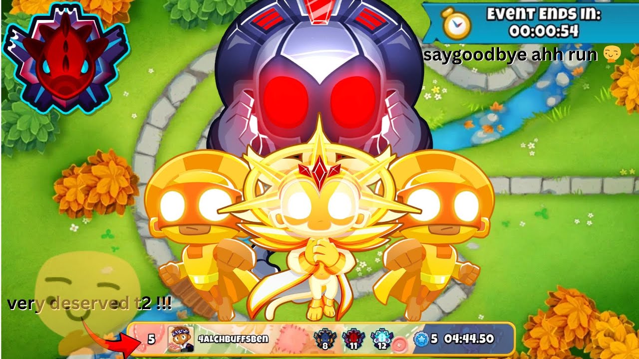 Second place! Elite Bloonarius #65 in 4:44.50