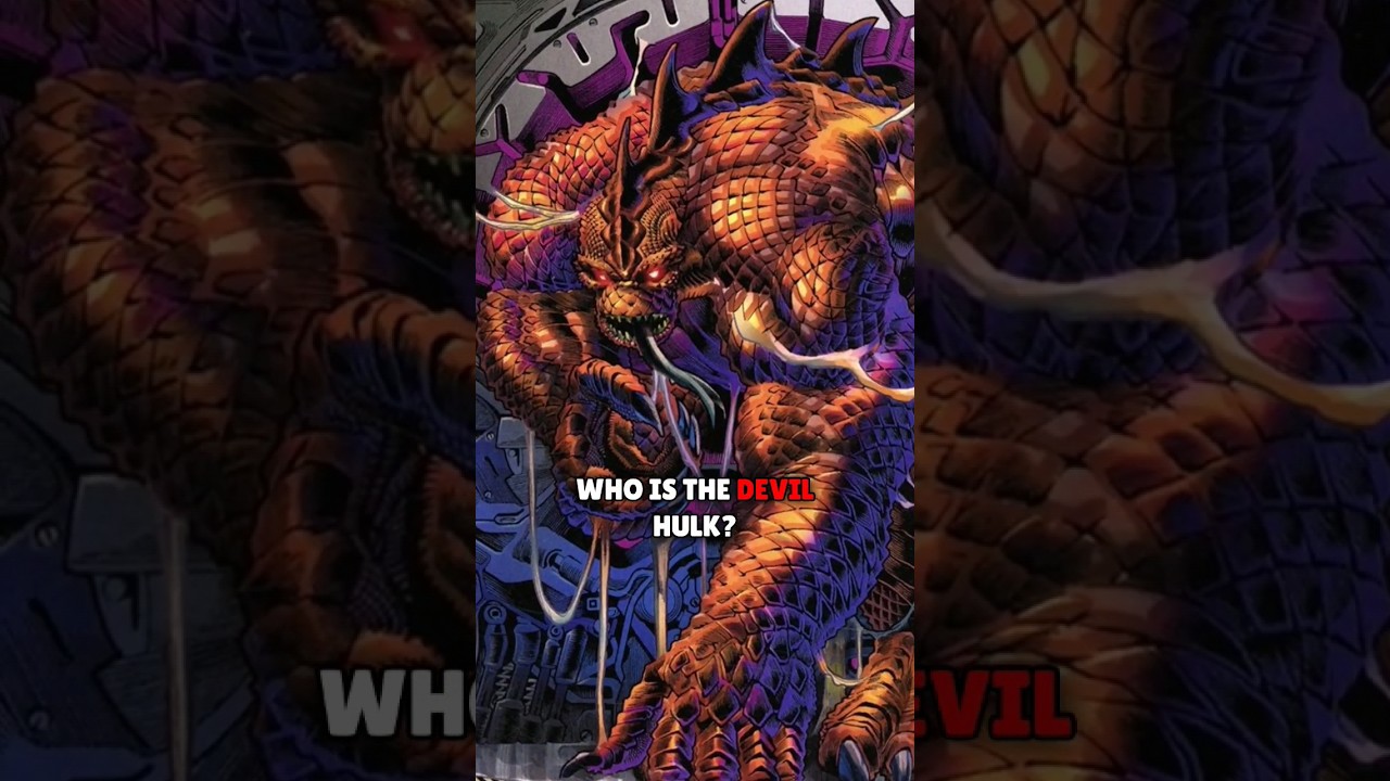 Who Is The Devil Hulk? &bull;The Immortal Hulk #marvelcomics #shorts #theincrediblehulk