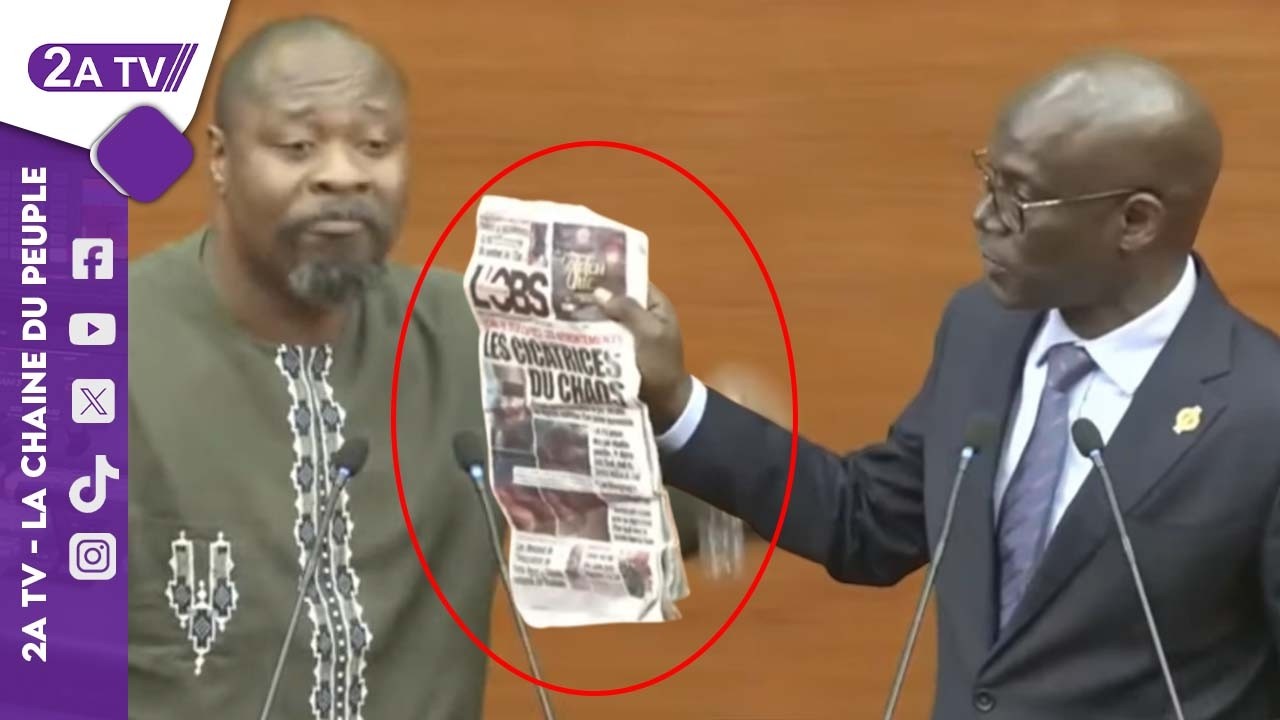 Guy Marius Sagna secoue l'Assemblée, Thierno Alassane Sall brandit le Journal l'Obs