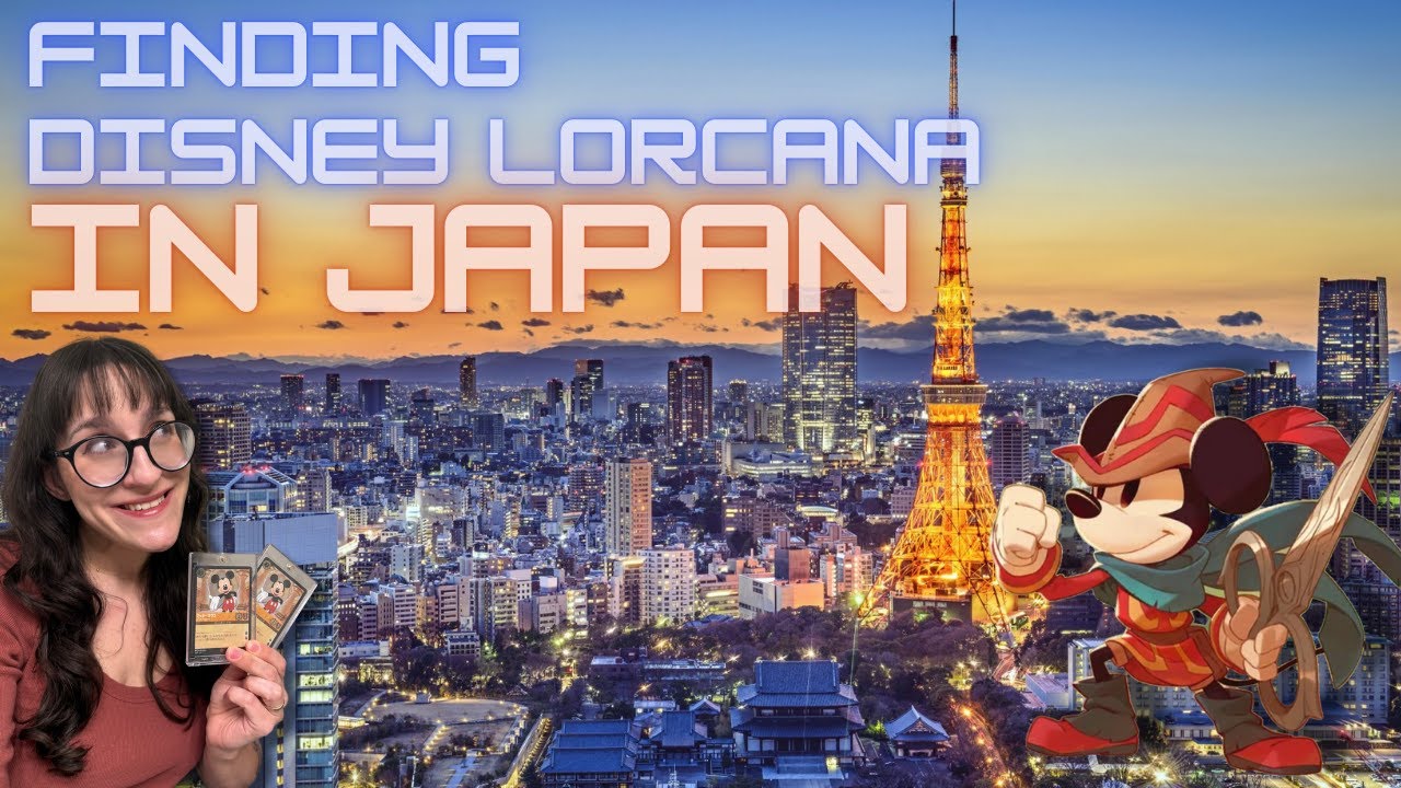 Finding Disney Lorcana in Japan