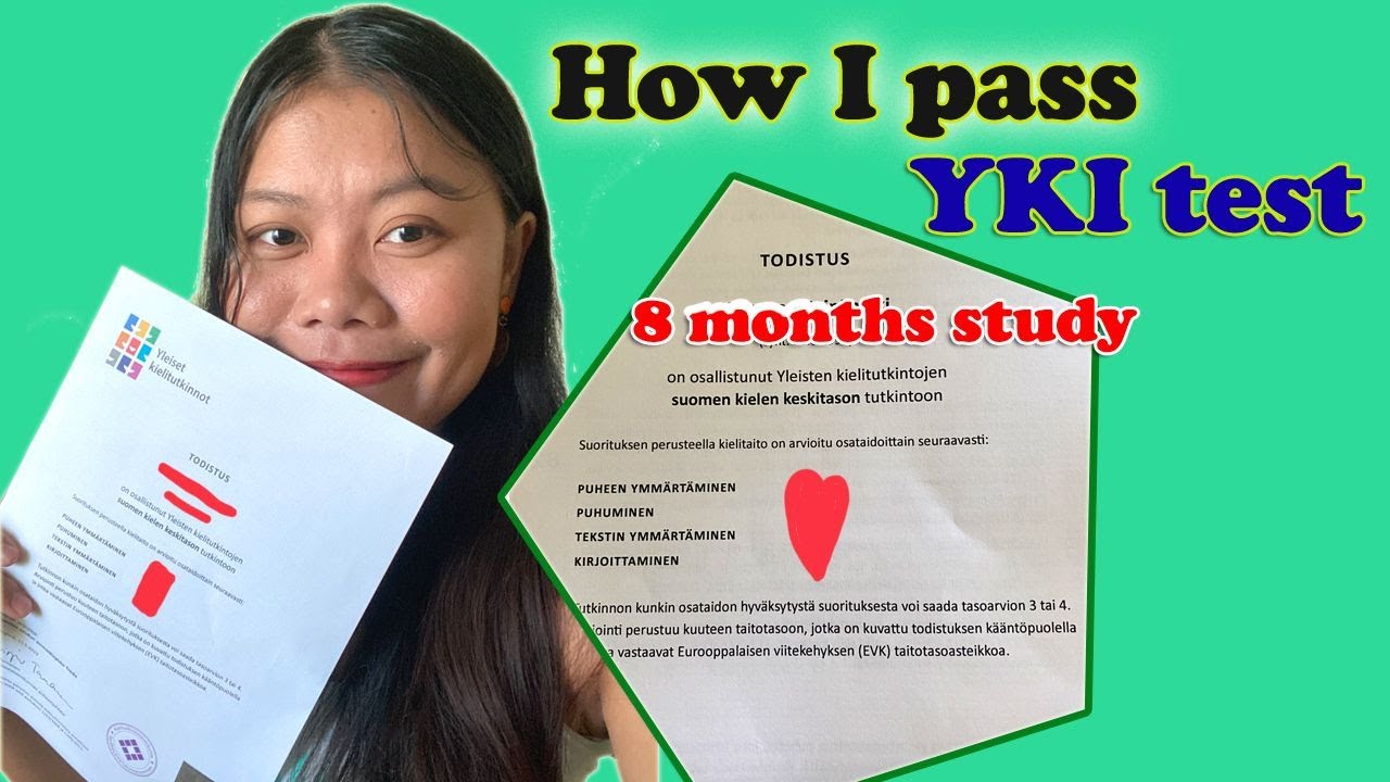 How I pass and prepare for YKI test May 2022