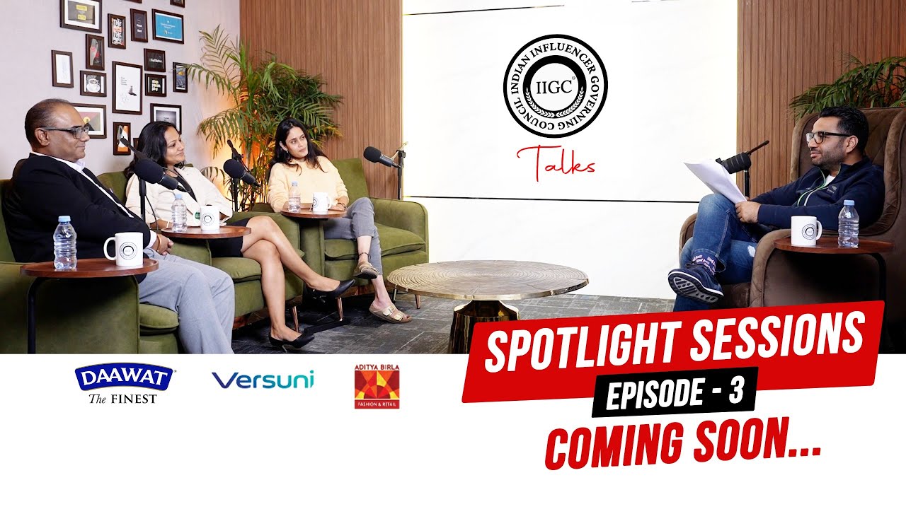 IIGC Talks Spotlight Sessions, тизер, эпизод 3 | Сахил Чопра с Манаси, Ганапати и Пуджей