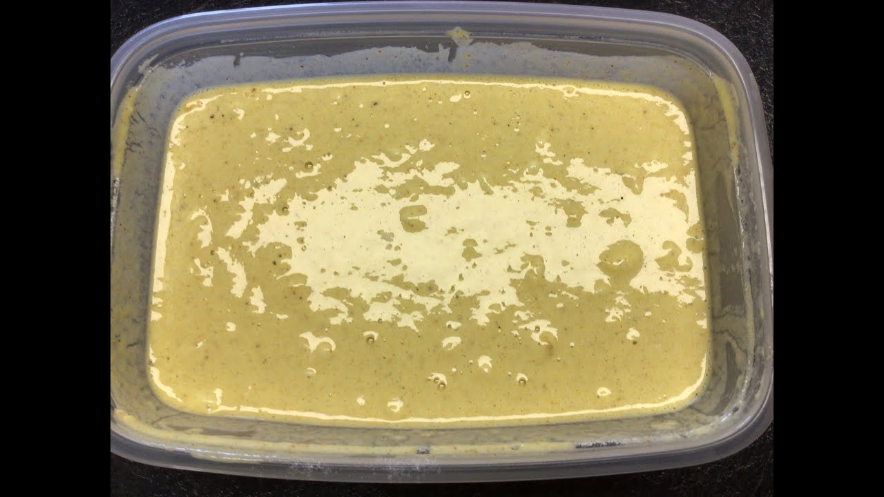 pâte à frire pour beignets salés/Batter recipe for various savory donuts