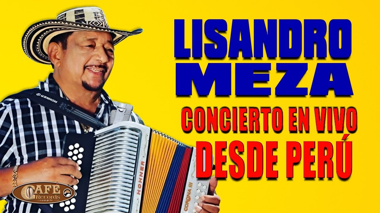 LISANDRO MEZA CONCIERTO EN VIVO DESDE PERU / Café Records