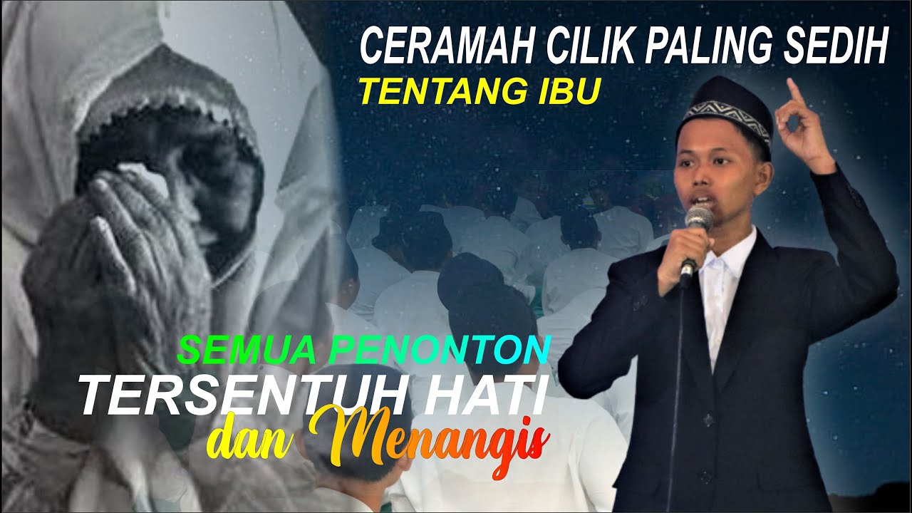 SUARA RINTIHAN, PENGORBANAN SEORANG IBU || CERAMAH SEDIH DAI CILIK