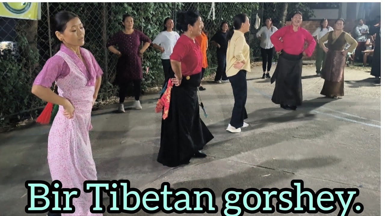 སྦིར་ལྷག་དཀར་སྒོར་གཞས། Bir Tibetan lhakar goshey.22/5/2024