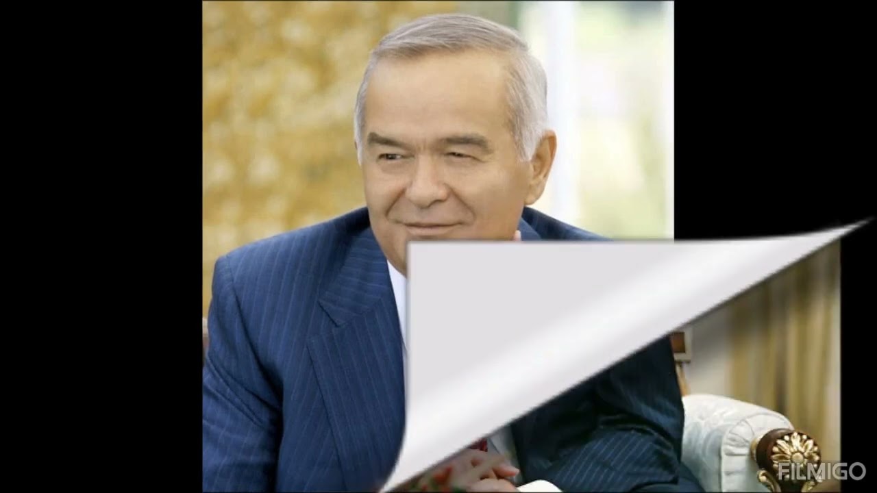 #VIDEOROLIKO'zbekiston Respublikasining Birinchi Prezidenti Islom Abduĝaniyevich Karimov.