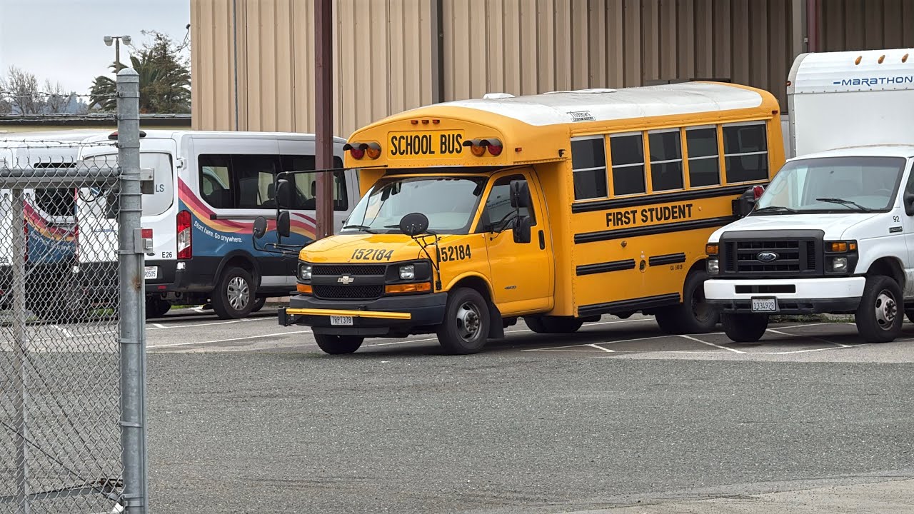 PCS School bus yard tour of 2025