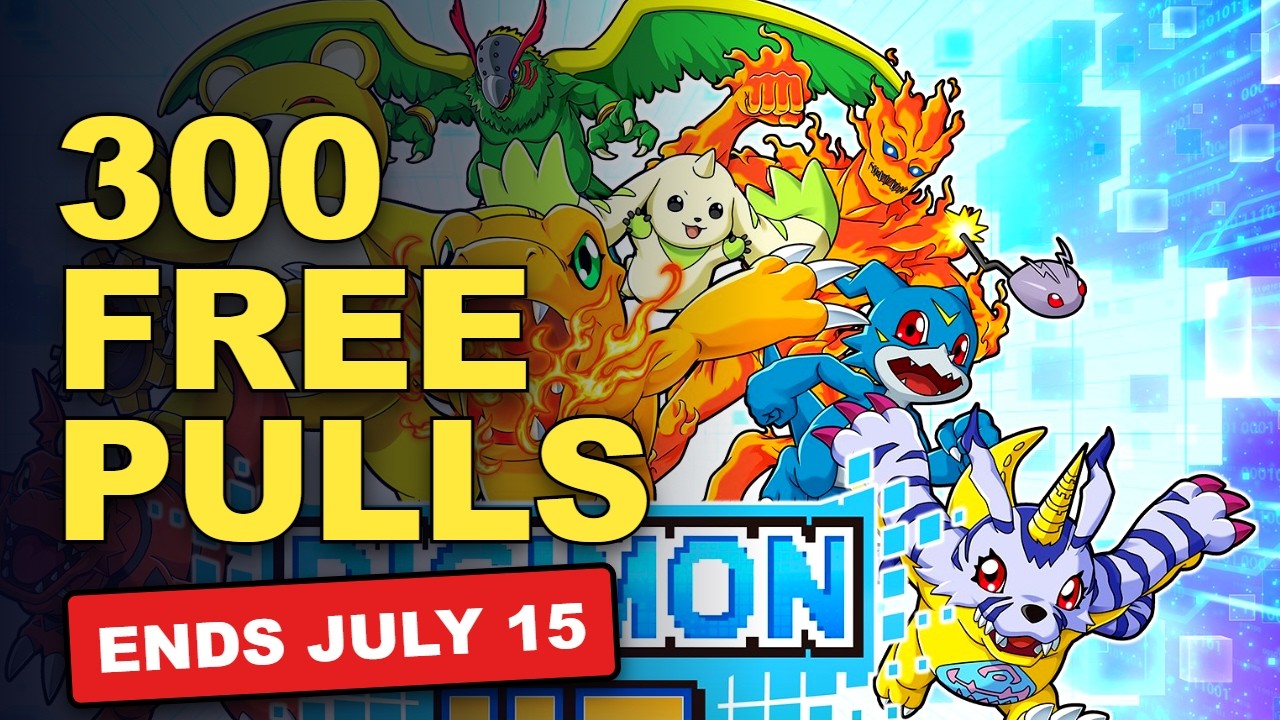 Новая игра про дигимонов DIGIMON UP: Полный гайд к запуску (300 БЕСПЛАТНЫХ призывов)